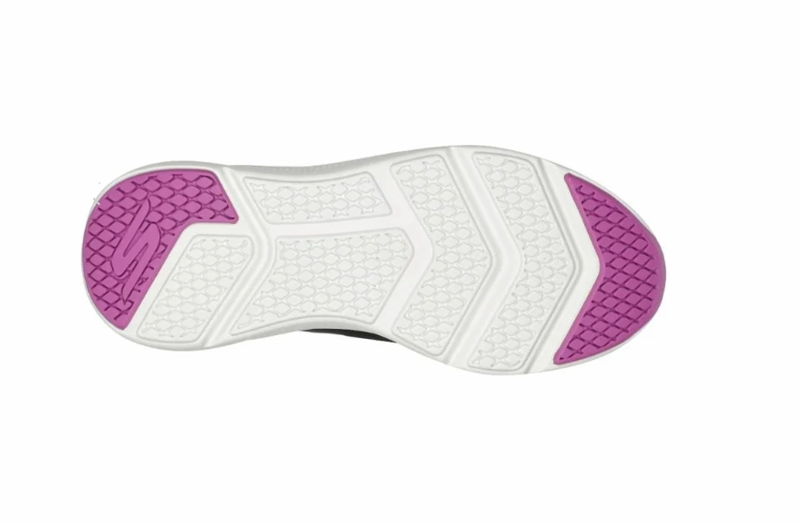 Flat Feet Basketball Shoes SKECHERS GO RUN ELEVATE - QUICK STRIDE - 128317 - BKPR