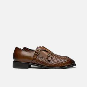 Ellsworth Double-Buckle Monks Style Chunky Loafers