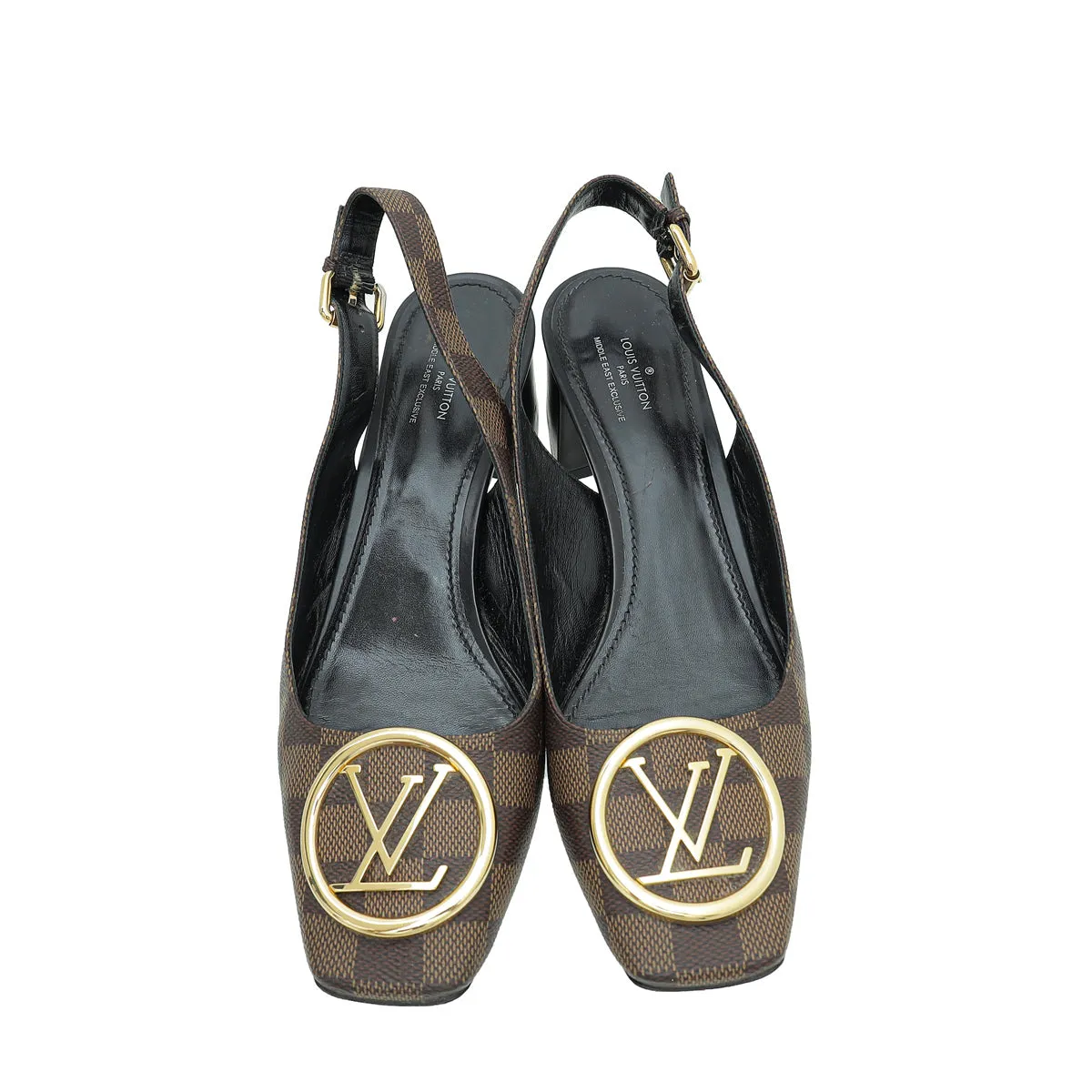 Top Cross Training Shoes 2023 Louis Vuitton Ebene ME Exclusive Madeleine Slingback 41