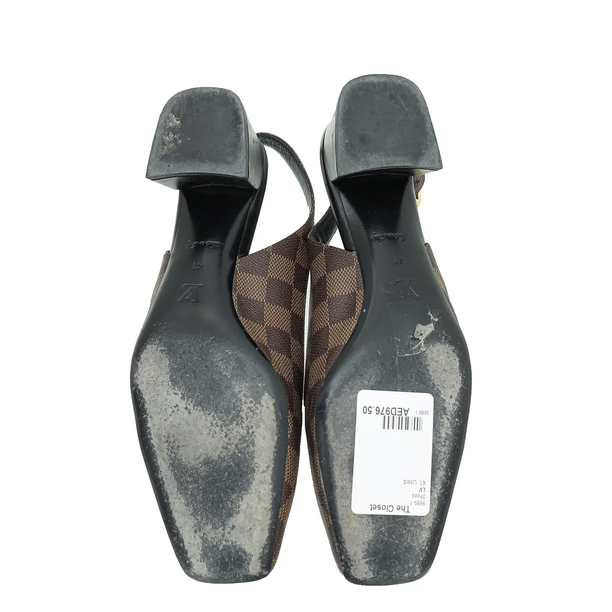 Louis Vuitton Ebene ME Exclusive Madeleine Slingback 41 Gore Tex Training Shoes