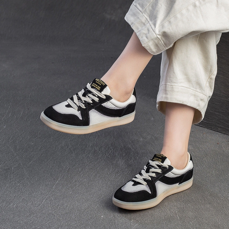 Lebron Training Shoe Women Fashion Leather Flat Casual Training Shoes