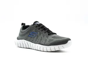 Waffle Trainer Shoes SKECHERS OVERHAUL DEBBIR WIDE MEN'S WALKING SHOE