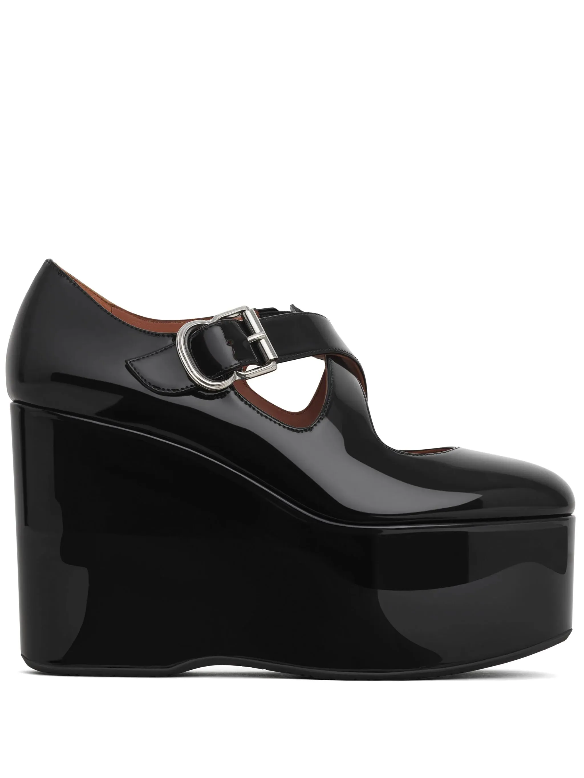 110mm wedges leather pumps Heels Stilettos