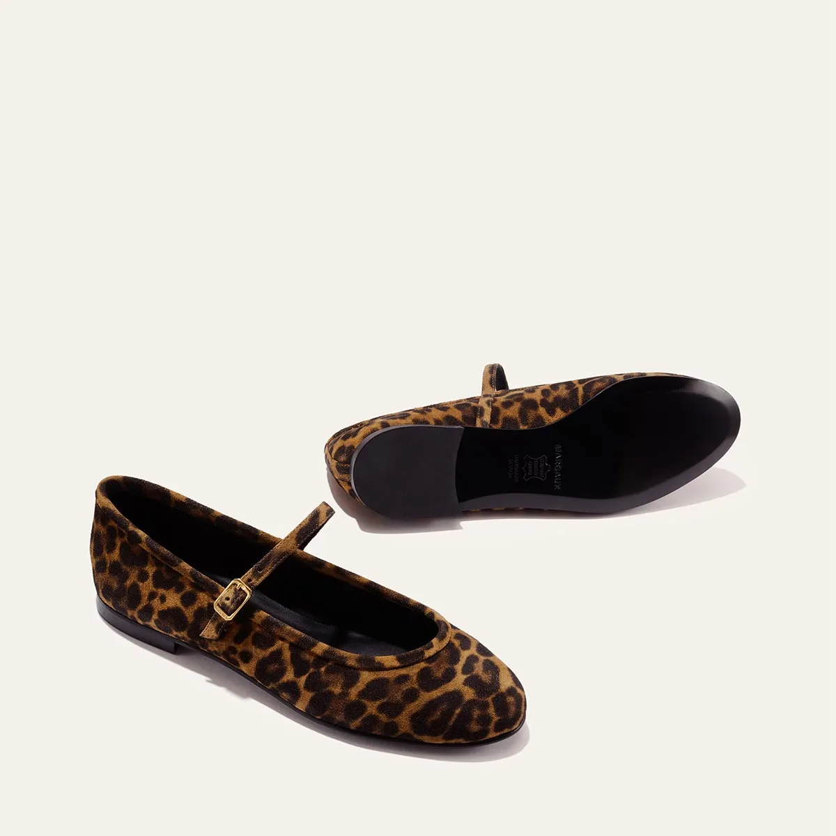 The Demi Jane - Leopard Suede Foot Shoes