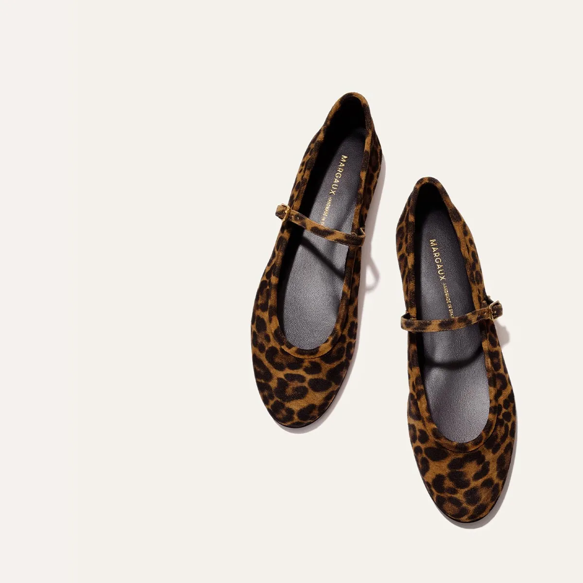 Ballet Shoe Flats The Demi Jane - Leopard Suede