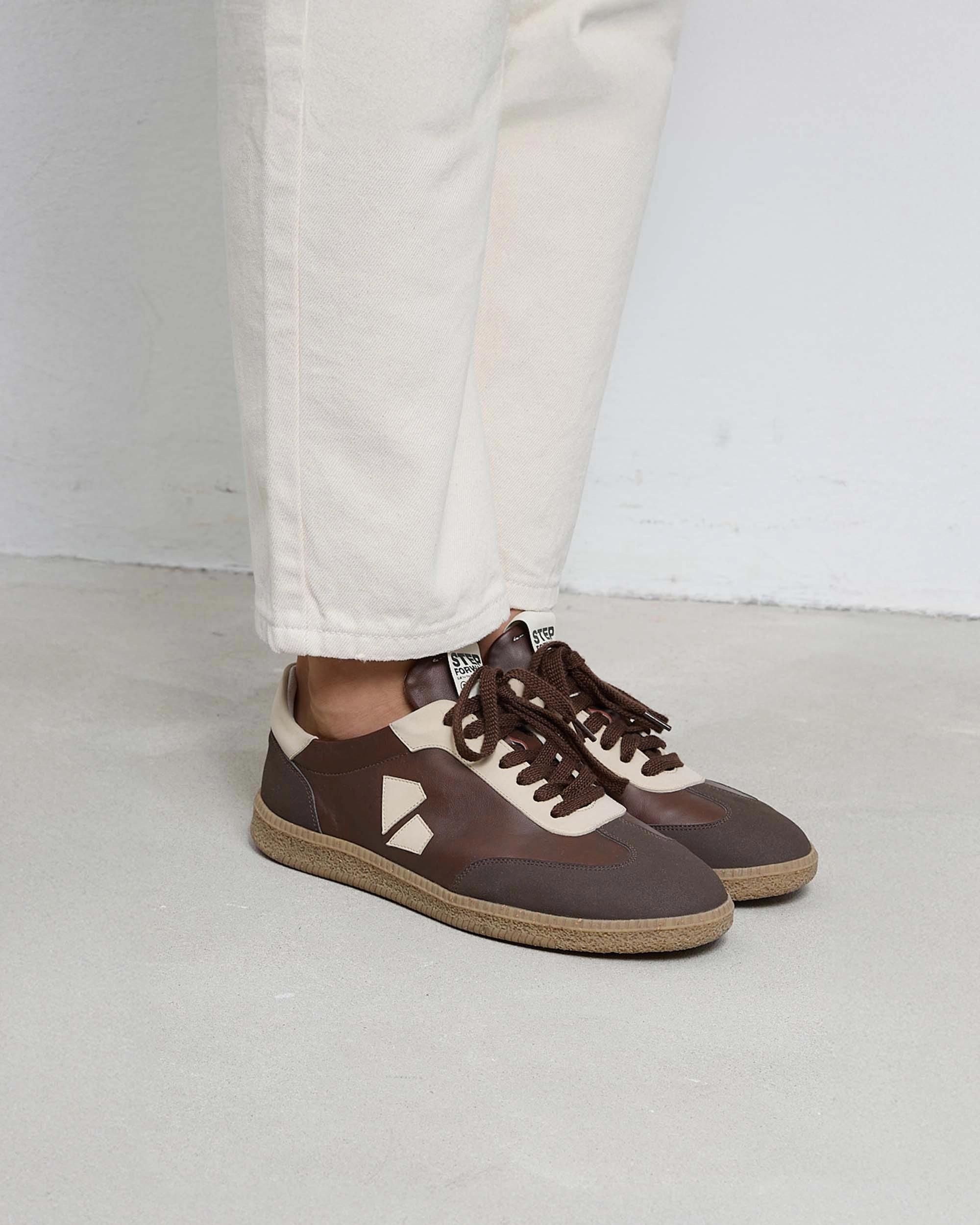 Green Sneakers Shoes Brava Sneakers Chocolate Men