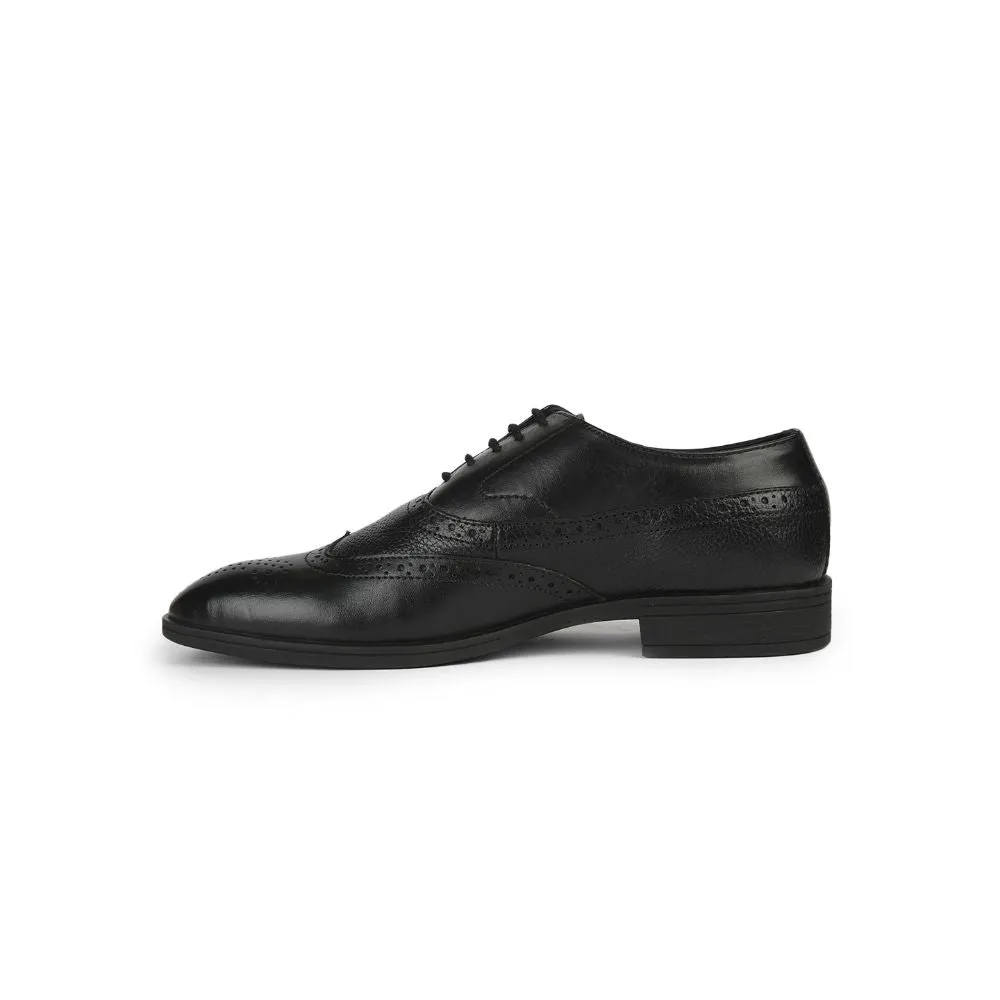 Target Dress Shoes Healers Formal Black Lacing Brogue Shoes For Men AV-20 By Liberty