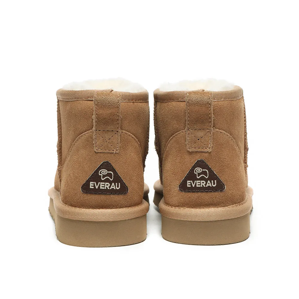 EverAu Australia Women Finch Ultra Mini Classic Boots Best Leather Boots