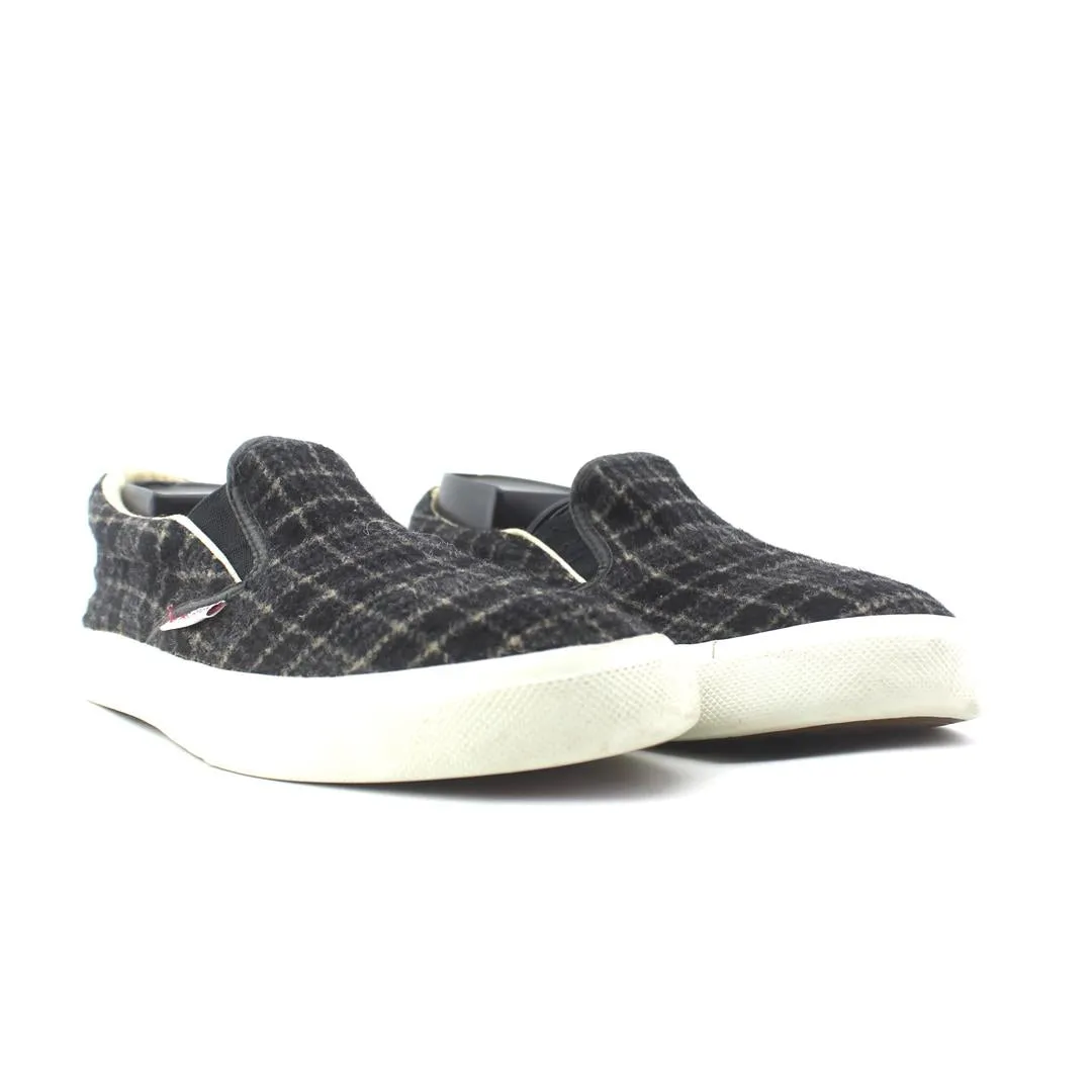 SUPERGA . Fuzzy Slip On Shoes