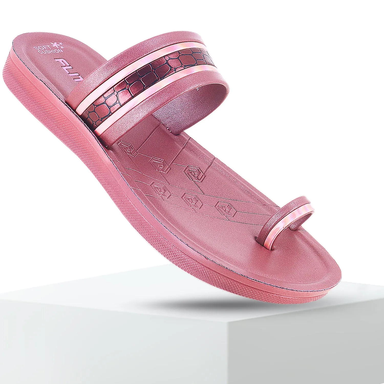 Slippers For Women PUL 207 Georgia Bulldog Flip Flops