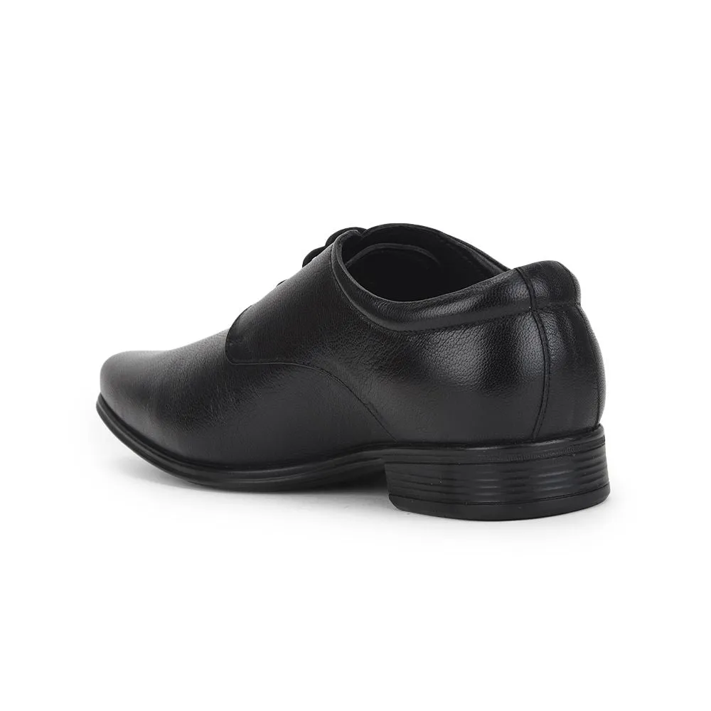 Tactical Dress Shoes Fortune (Black) Formal Lace Up Derby Shoes For Men Uvl-305 By Liberty