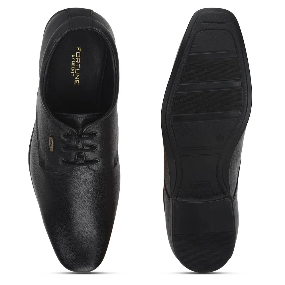 Fortune (Black) Formal Lace Up Derby Shoes For Men Uvl-305 By Liberty Dress With Pink Shoes