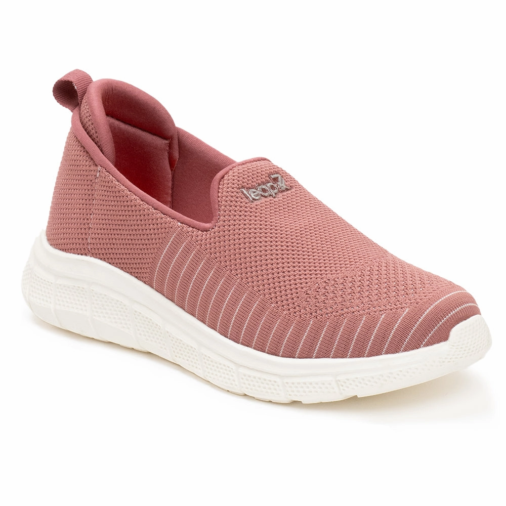 Cloud Pulse Training Shoe Leap7x Peach Sports Non Lacing Walking Shoes For Women GHD-8 By Liberty