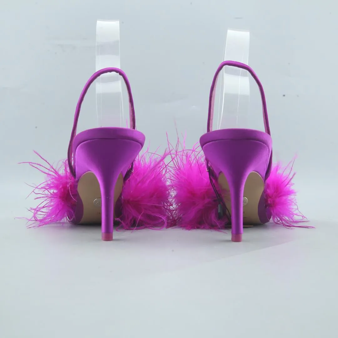 Block Heel Knee Boots ZARA. .