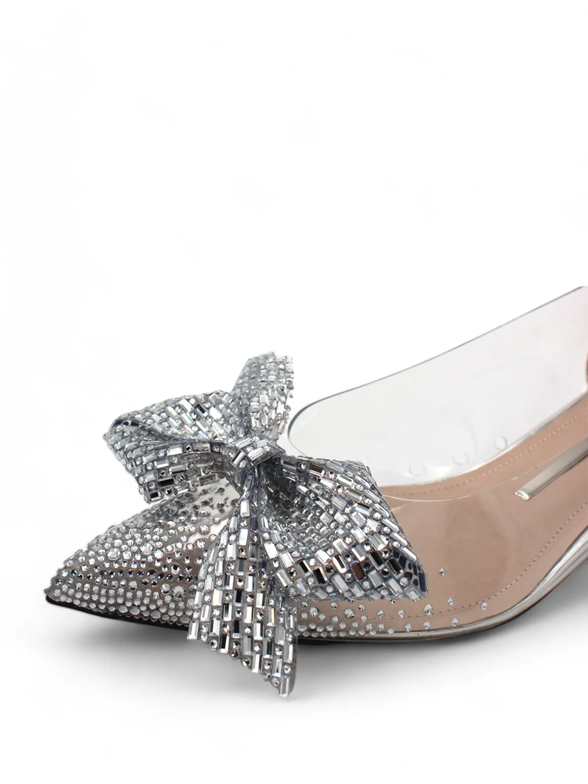 Starry Night Bow Vinyl Ballerina Flats Flat Shoes And Dresses