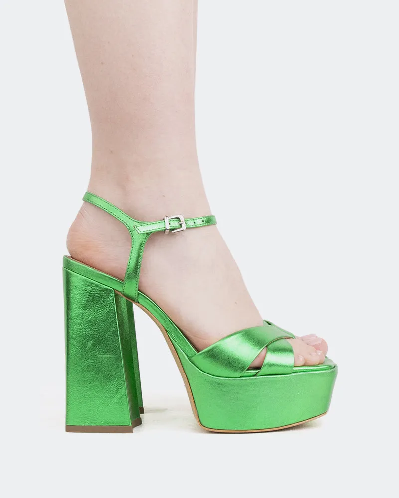 Sandals For Sale Embassy Green Metal