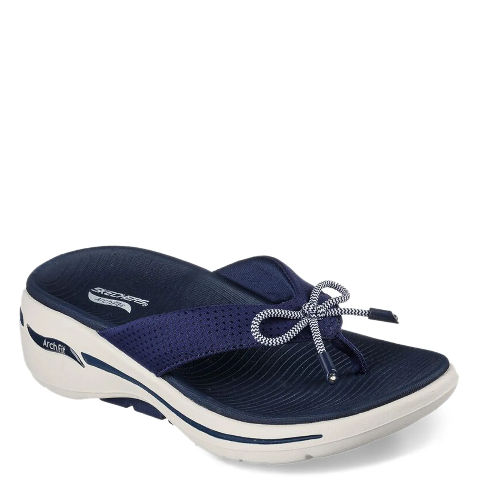 Women's Skechers, GO WALK Arch Fit Sandal - Lakeside Sandal Non Slip Flip Flops For Shower