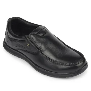 Wingtip Oxford Dress Shoes Healers Black Formal Non Lacing Moccasins For Men ERL-28 By Liberty