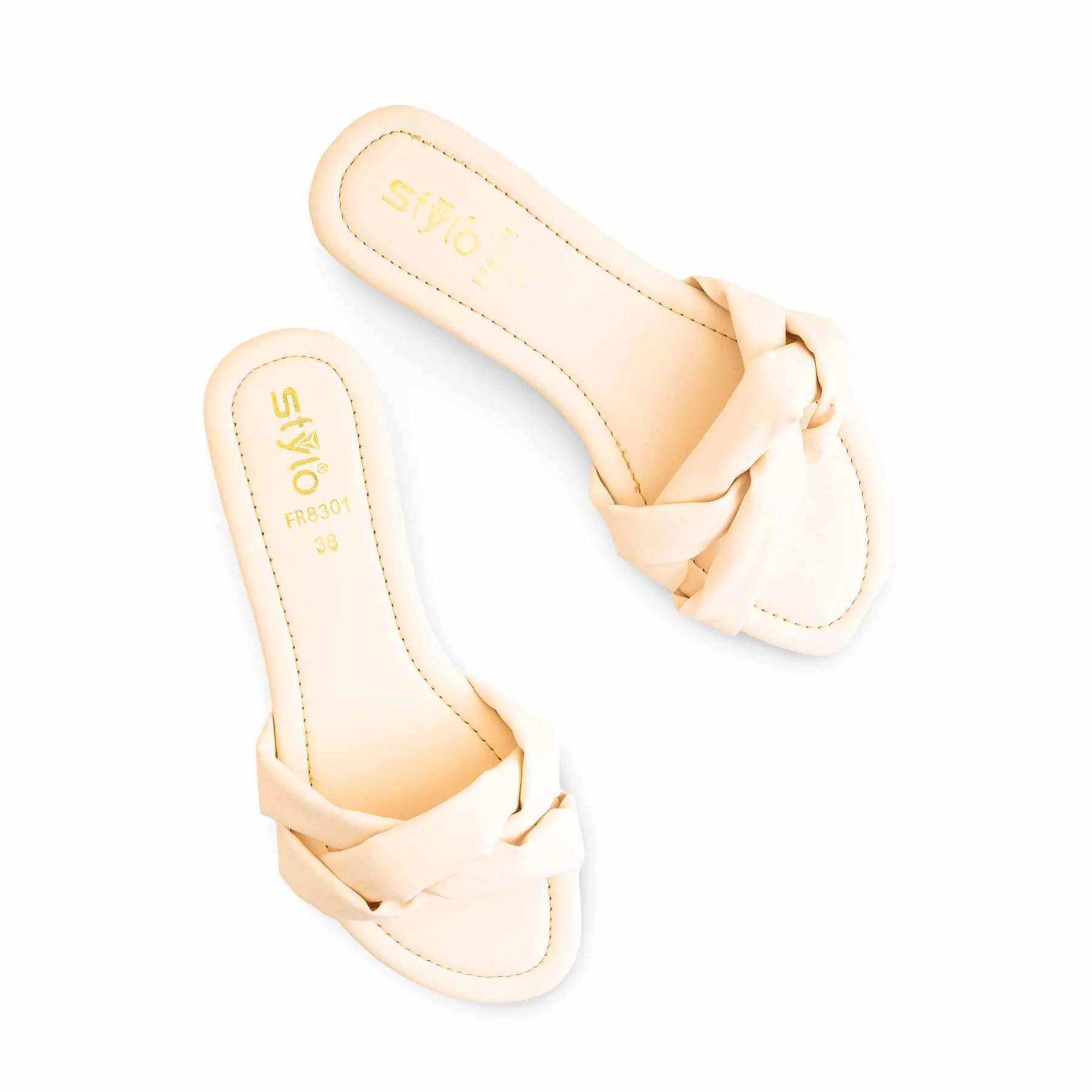 Adidas Youth Basketball Shoes Fawn Formal Women Slipper FR8301