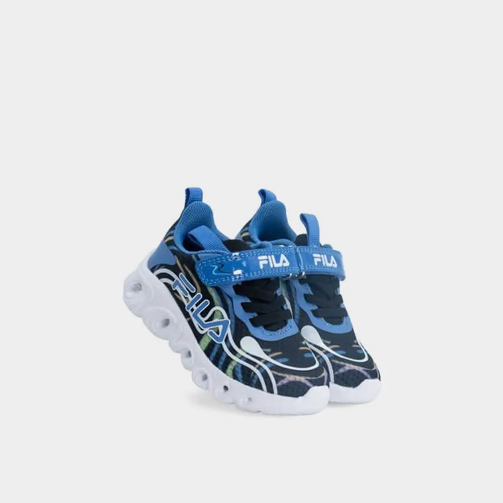 Running Shoe Size Chart Fila Infants Cam Lights Sneakers Blue