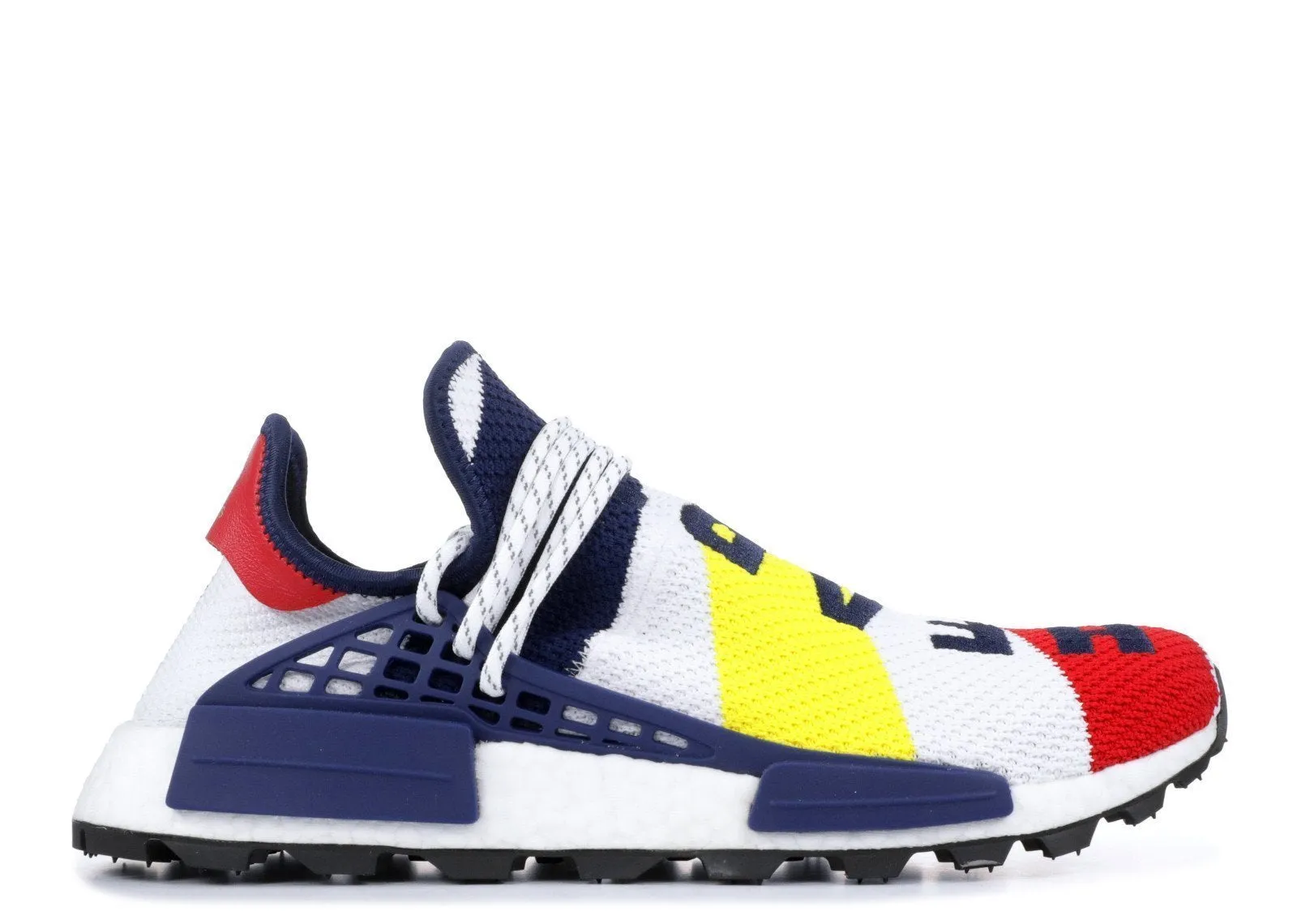 Men ADIDAS NMD HU Pharrell X Billionaire Boys Club (BBC) Multi-Color Bright Running Shoes