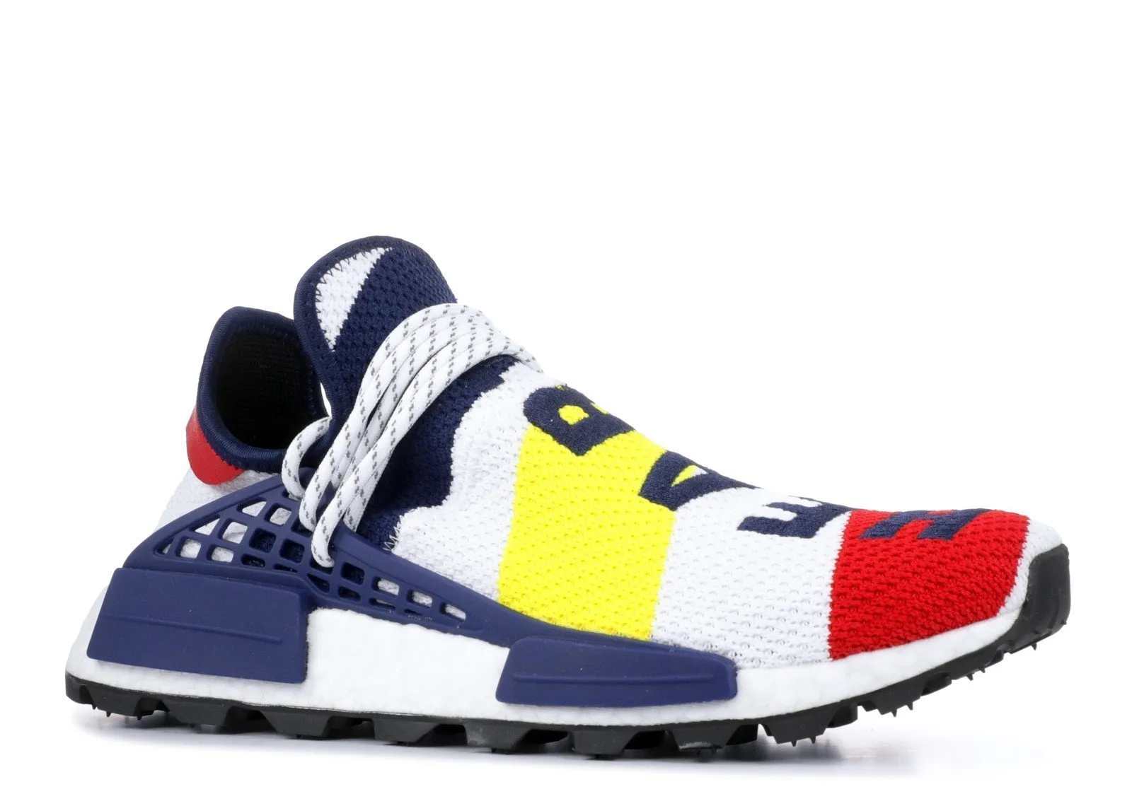 Men ADIDAS NMD HU Pharrell X Billionaire Boys Club (BBC) Multi-Color Gel-contend 9 Running Shoes
