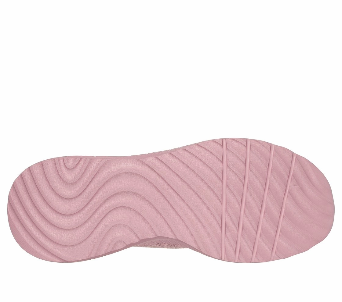 SLIP-INS: BOBS SPORT SQUAD CHAOS - ROSE Bottom Shoes Flats