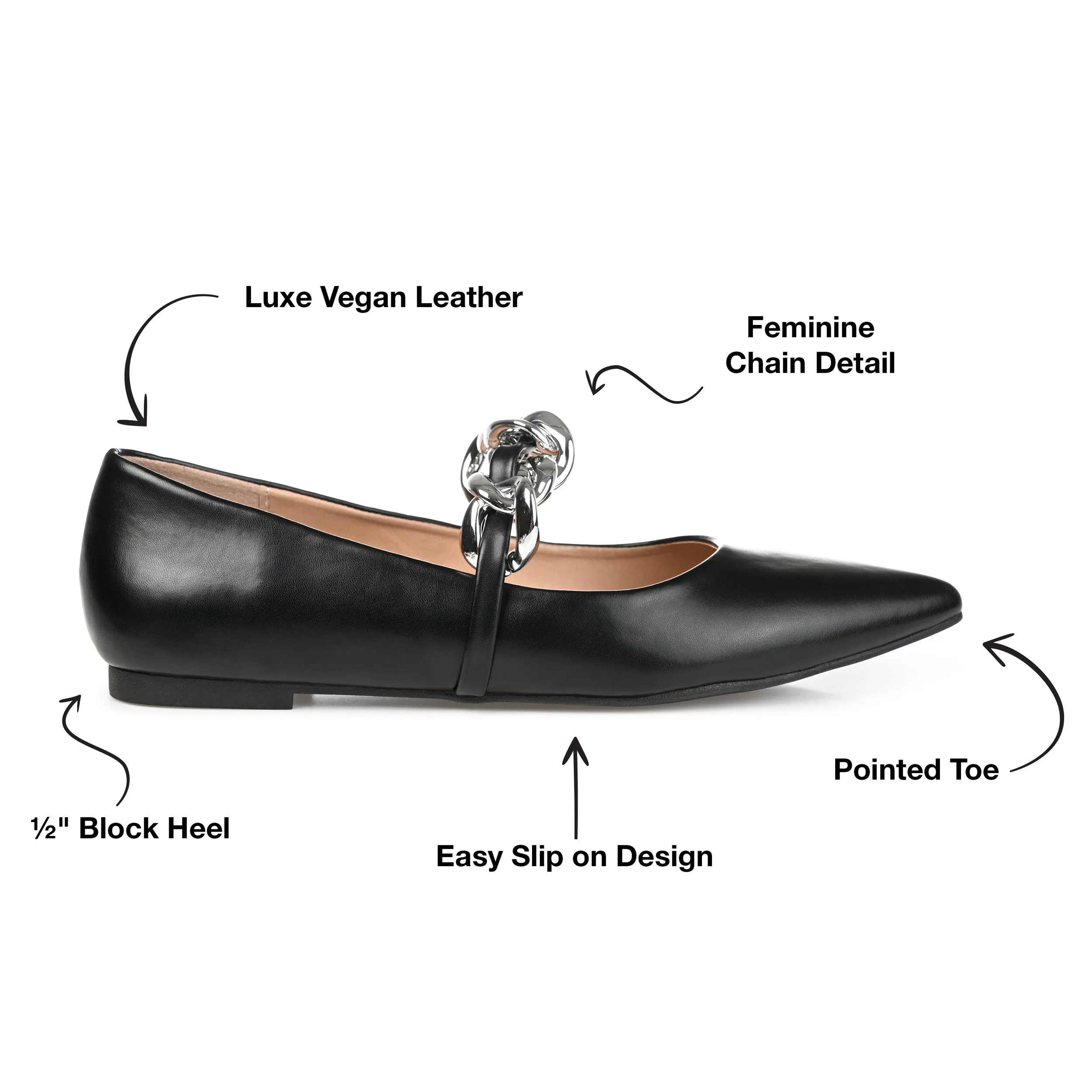 Journee Collection Women's Metinaa Flat