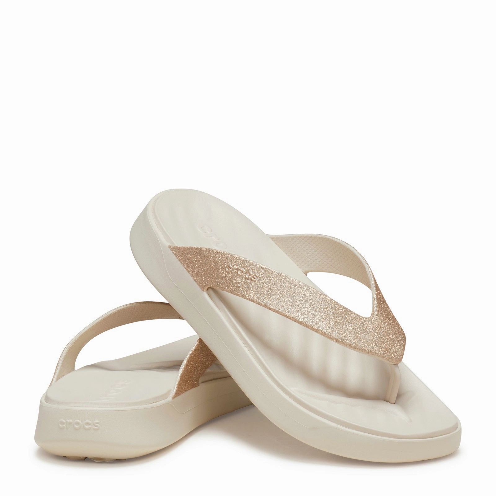 Women's Crocs, Getaway Glitter Flip Sandal Flip Flops Size 9