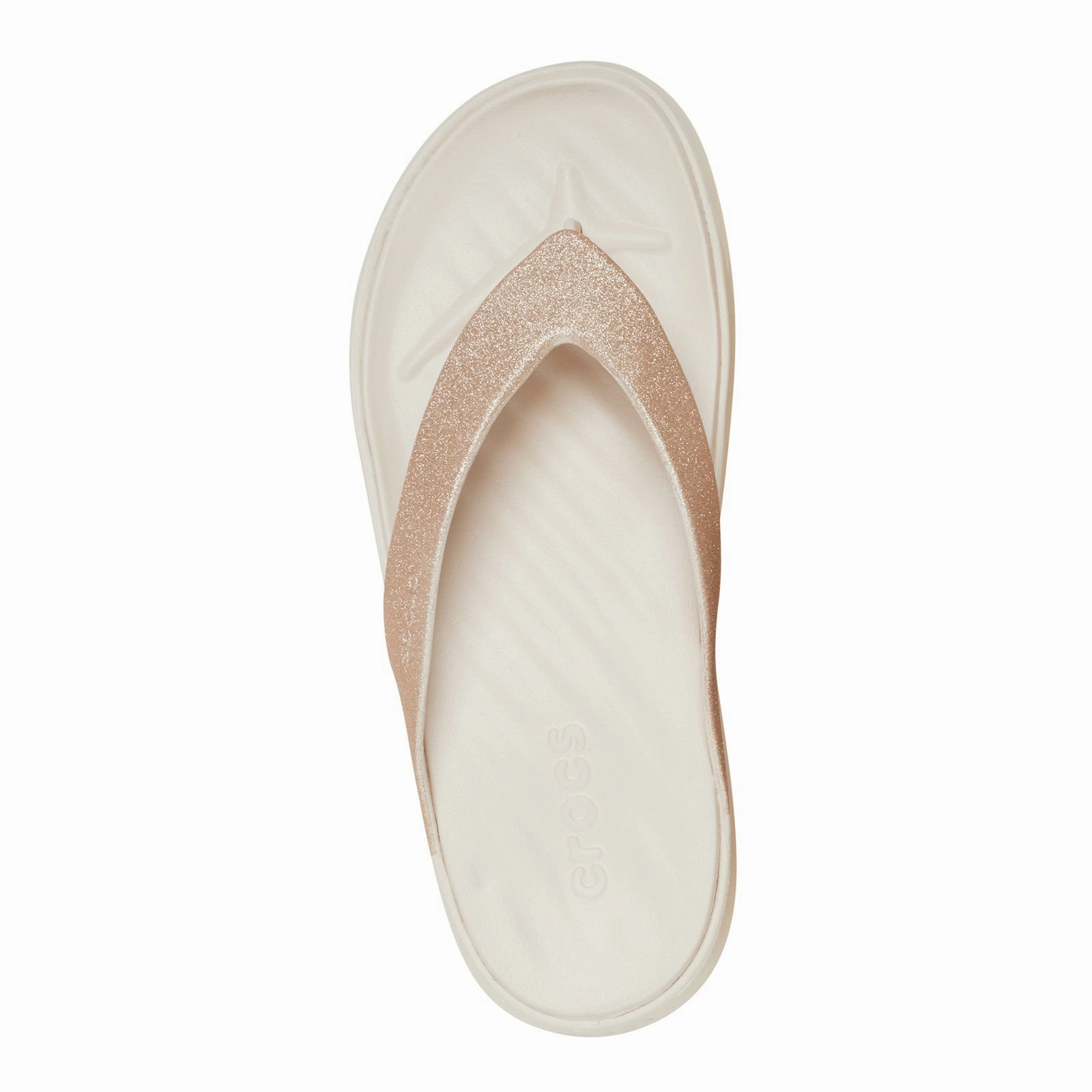 Bows Flip Flops Women's Crocs, Getaway Glitter Flip Sandal