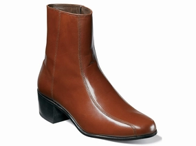 FLORSHEIM - A3501 - Duke Zipper Boot (Cognac) Benefits Of Normatec Boots