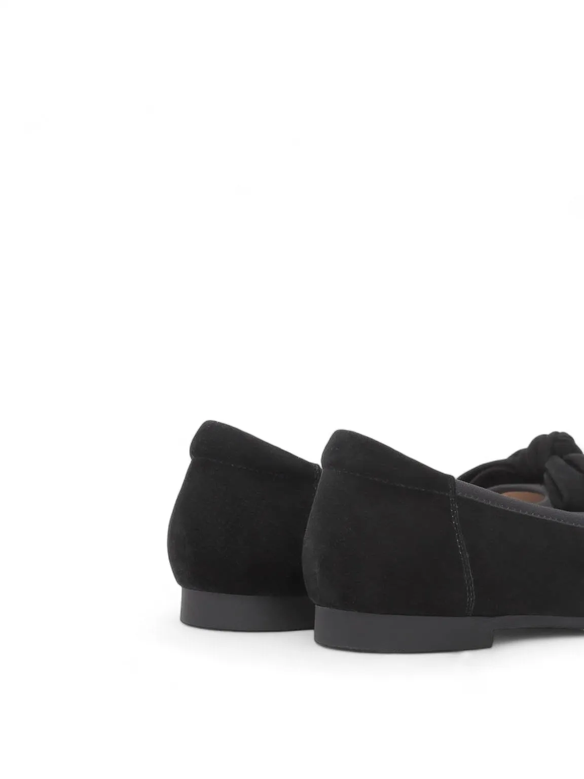 Fluffy Bow Ballerina Flats Shin Splints From Flat Shoes