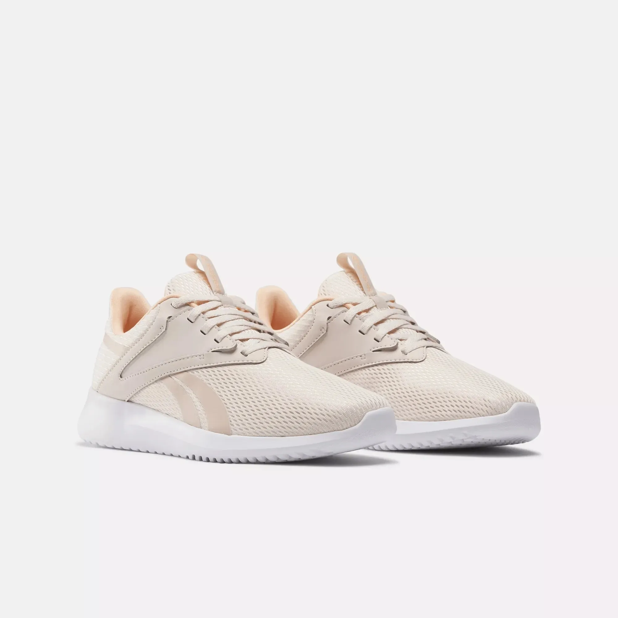 Gold Flat Bridesmaid Shoes FLUXLITE - PINK STUCCO