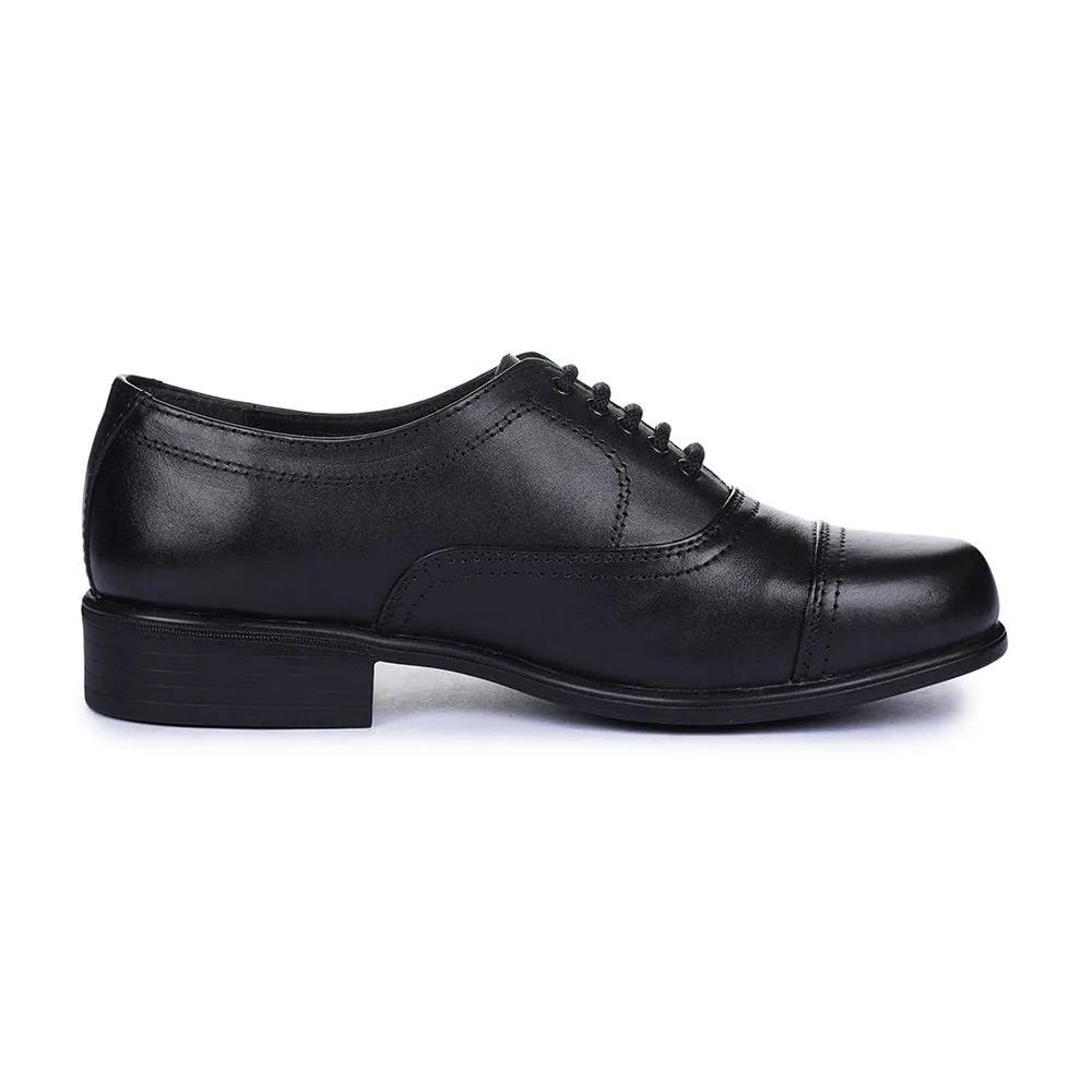 Fortune Black Classic Oxford Shoes For Men 7168-03 By Liberty Dress Closed Toe Shoes