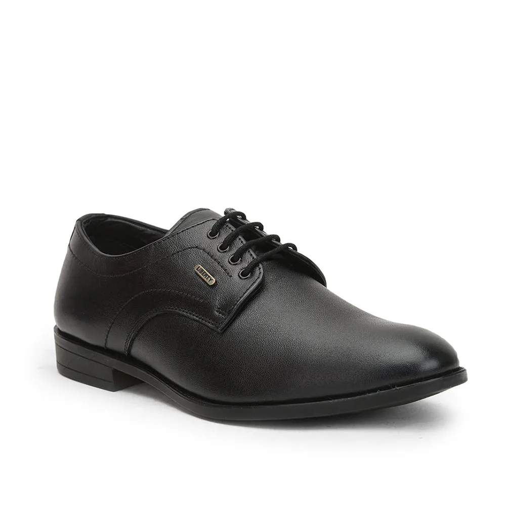 Fortune (Black) Formal Lace Up Derby Shoes For Men HOL-109 By Liberty Cute Dress Shoes