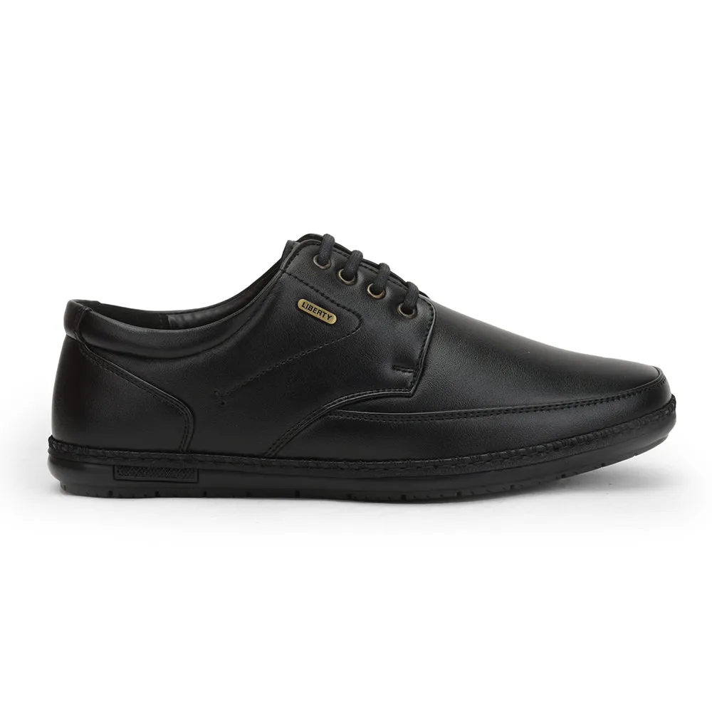 Dress Shoes For Khaki Pants Fortune (Black) Formal Lace Up Shoes For Men ER-61 By Liberty