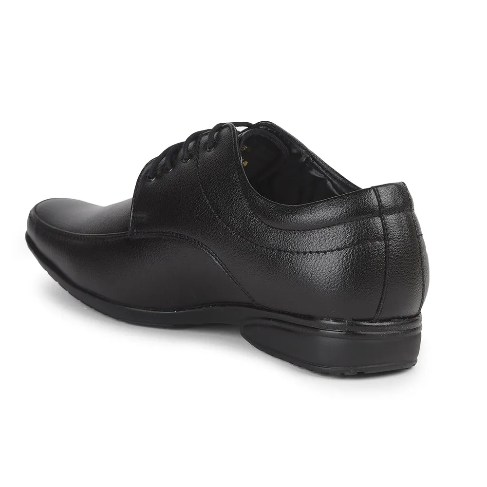 Fortune Black Formal Lace Up Shoes For Men Uvl-33 By Liberty Dress Shoes For With Neuropathy