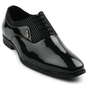 Fortune Black Formal Lacing Oxford Shoes For Mens A998-07 By Liberty Dress Shoe Lacing
