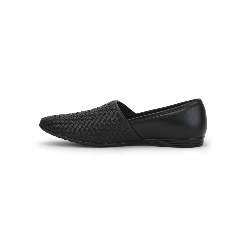 Composite Toe Dress Shoe Fortune (Black) Formal Slip on Shoes For Men JPL-247 By Liberty