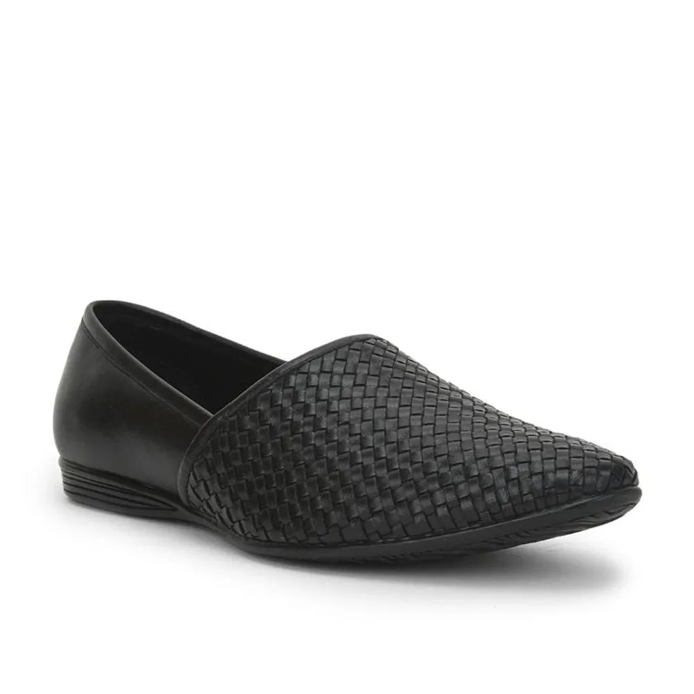 Fortune (Black) Formal Slip on Shoes For Men JPL-247 By Liberty Shoes For A Bodycon Dress