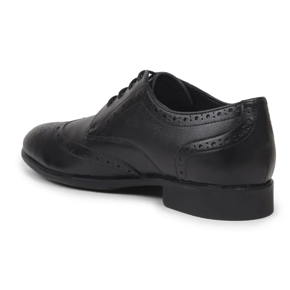 Fortune Black Lacing Formal Oxford Shoes For Men BELGIUM01E By Liberty Us Made Dress Shoes