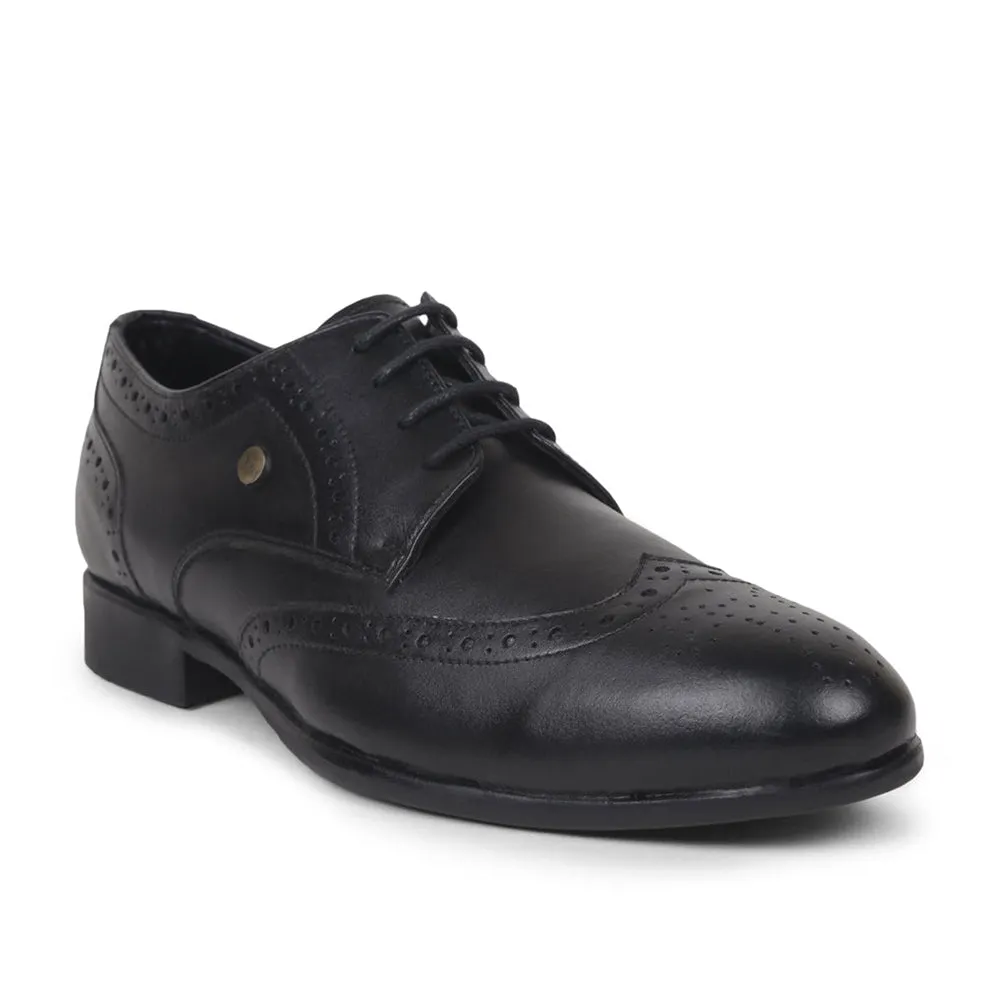 Fortune Black Lacing Formal Oxford Shoes For Men BELGIUM01E By Liberty Alfani Dress Shoes