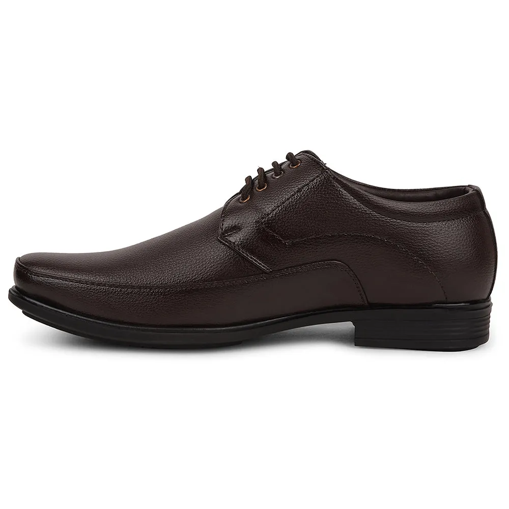 Dress Shoes For Cheap Fortune Brown Formal Lacing Derby Shoes For Men UVL-134 By Liberty