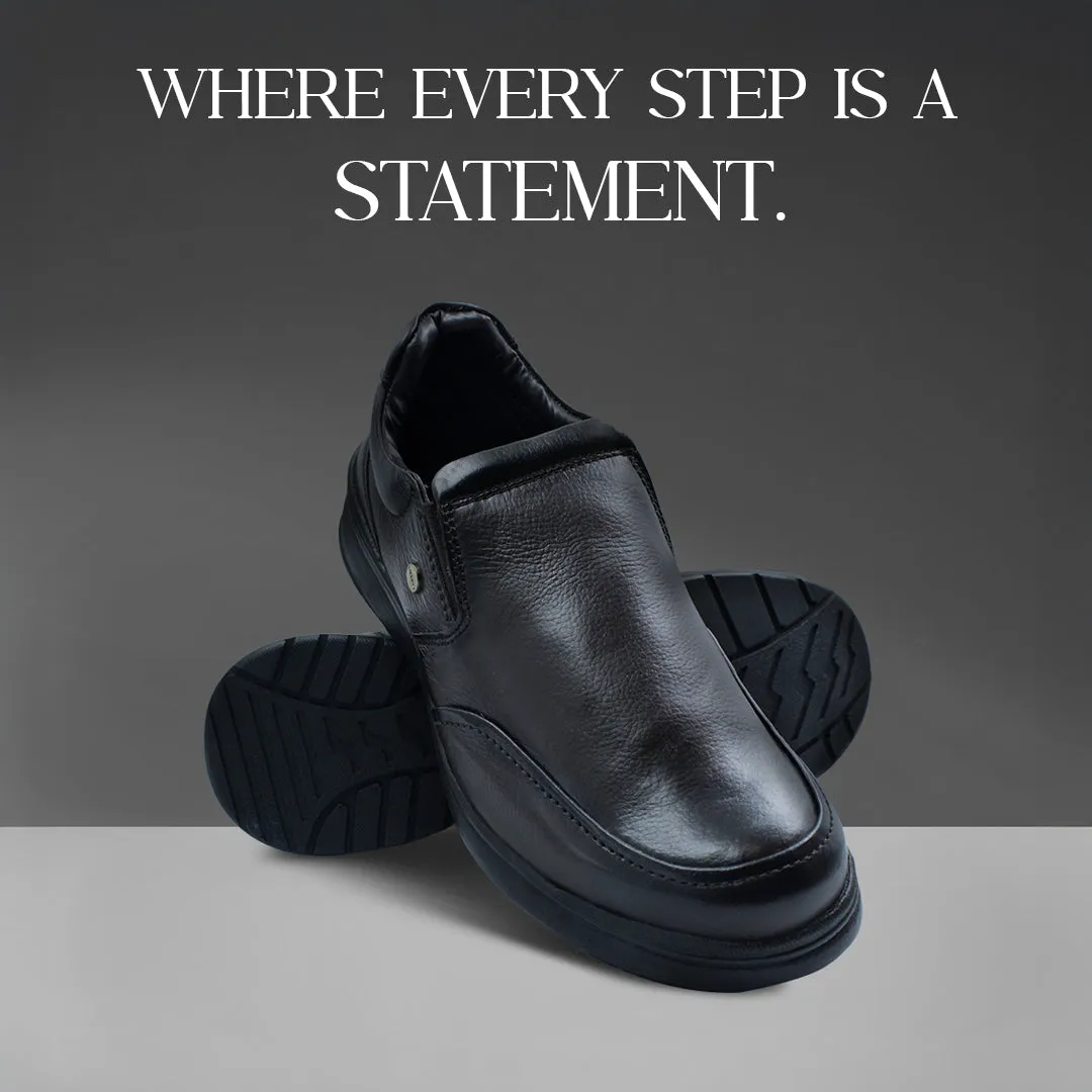 Dress Up Cinderella Shoes Fortune Brown Formal Non Lacing Shoes For Men DEOX-1E By Liberty