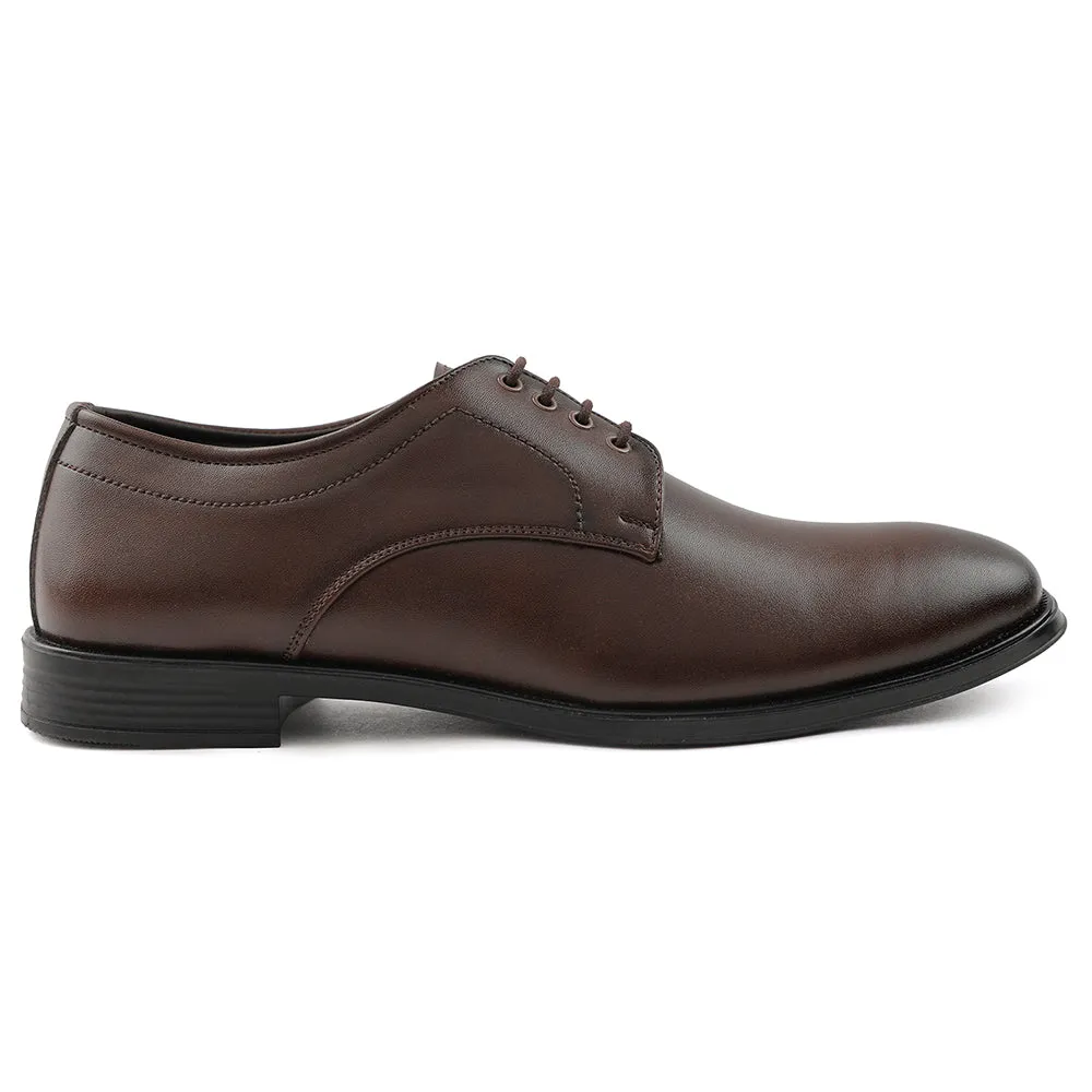 Fortune Brown Lacing Formal Oxford Shoes For Men HML-11E By Liberty Maxi Dress With Tennis Shoes