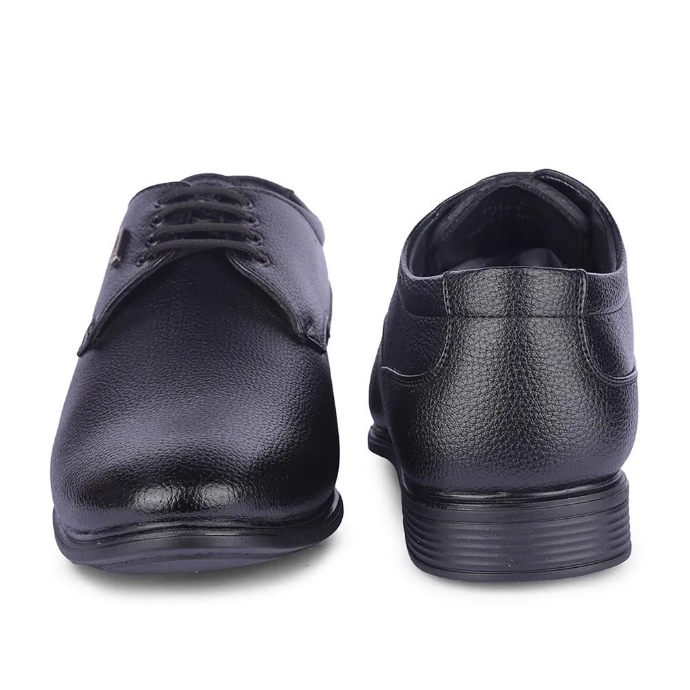 Dress Shoe Laces Black Fortune By Liberty Mens HIL-5 Black Formal Lacing Shoes