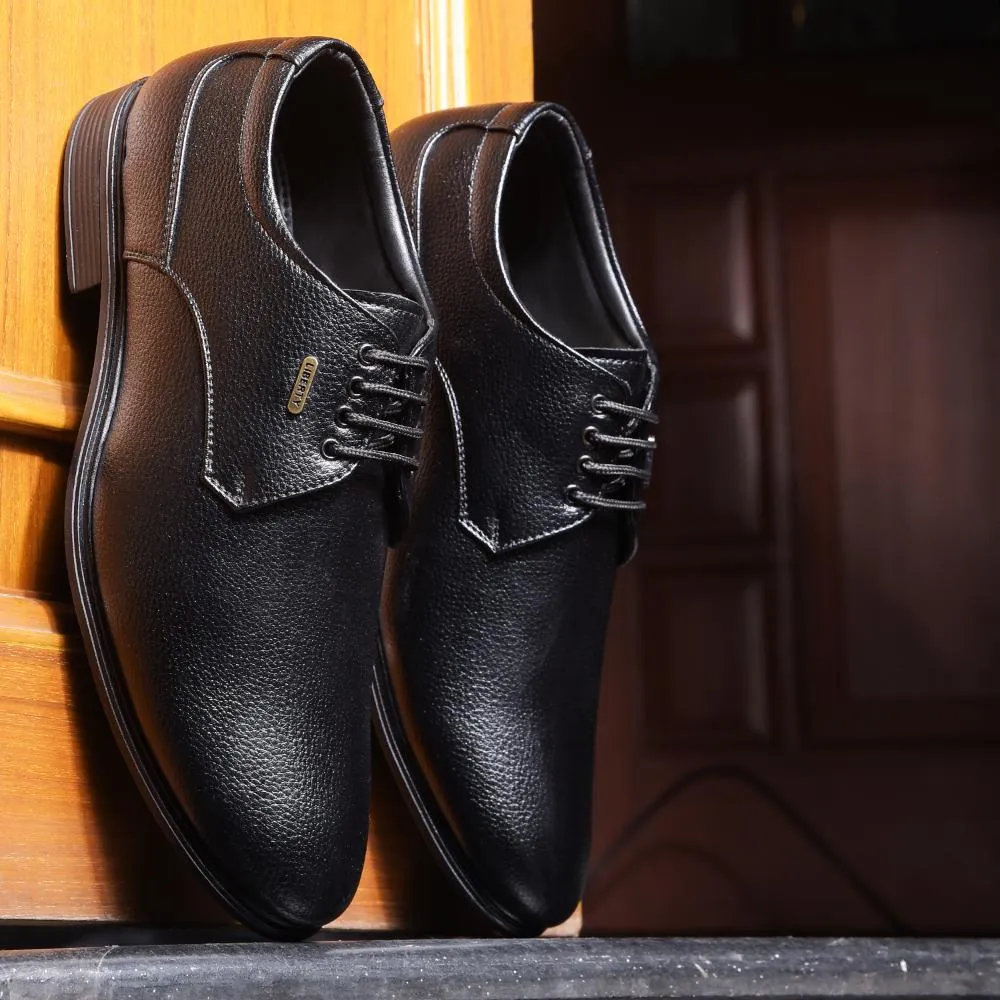 Fortune By Liberty Mens HIL-5 Black Formal Lacing Shoes Kenneth Cole Dress Shoes