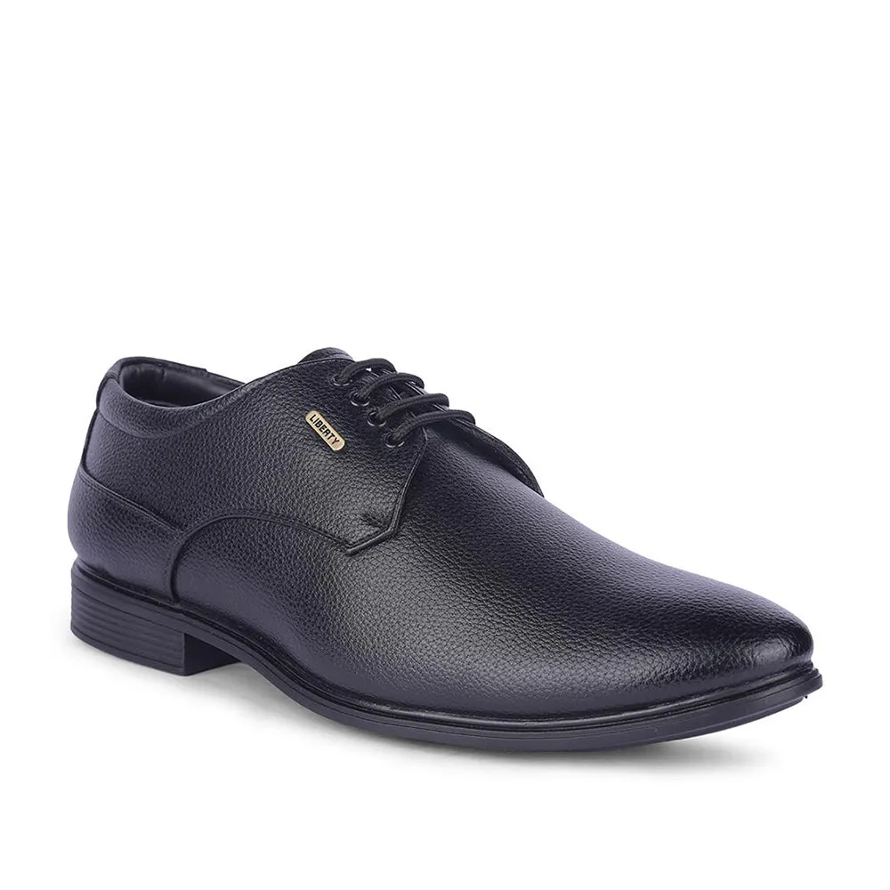 Best Way To Lace Dress Shoes Fortune By Liberty Mens HIL-5 Black Formal Lacing Shoes