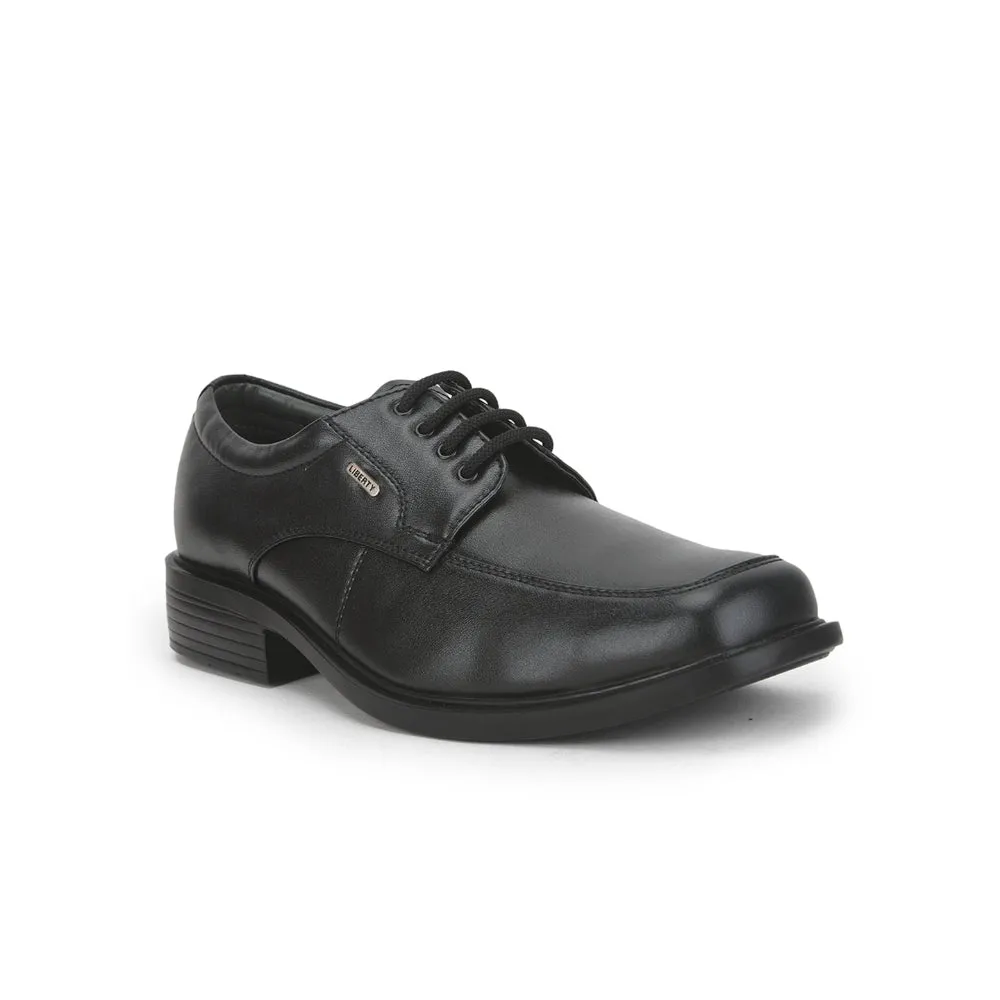 Dress Shoes Extra Wide 4e Fortune Lacing Black Formal Derby Shoes For Men 505-16 By Liberty
