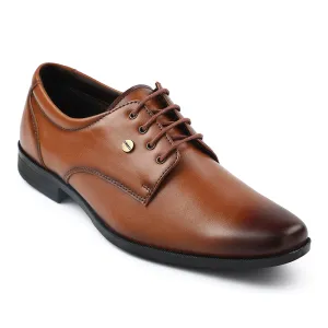 Dress Shoes Youth Fortune Tan Formal Lacing Derby Shoes For Men BENSTOCK1E By Liberty